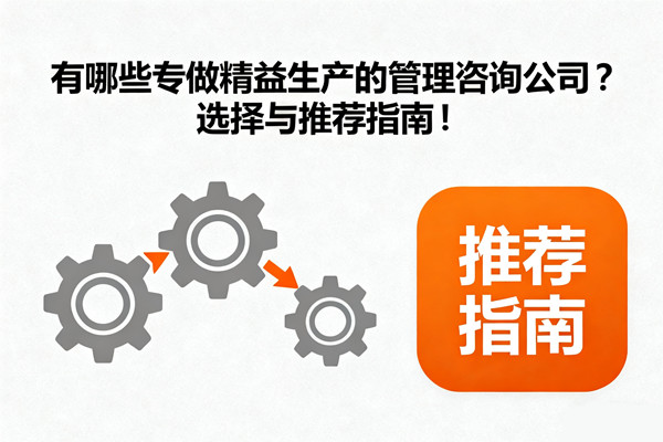 有哪些專做精益生產(chǎn)的管理咨詢公司？選擇與推薦指南！