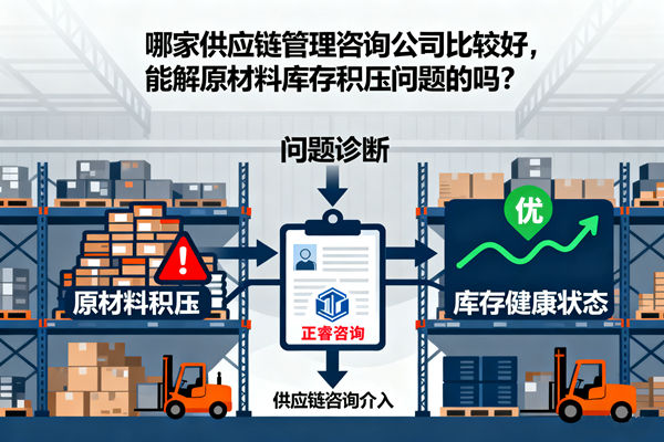 哪家供應(yīng)鏈管理咨詢(xún)公司比較好，能解原材料庫(kù)存積壓?jiǎn)栴}的嗎？