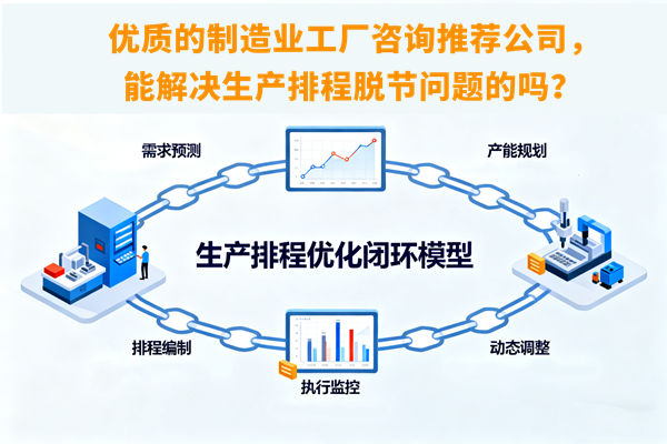 優(yōu)質的制造業(yè)工廠咨詢推薦公司，能解決生產排程脫節(jié)問題的嗎？